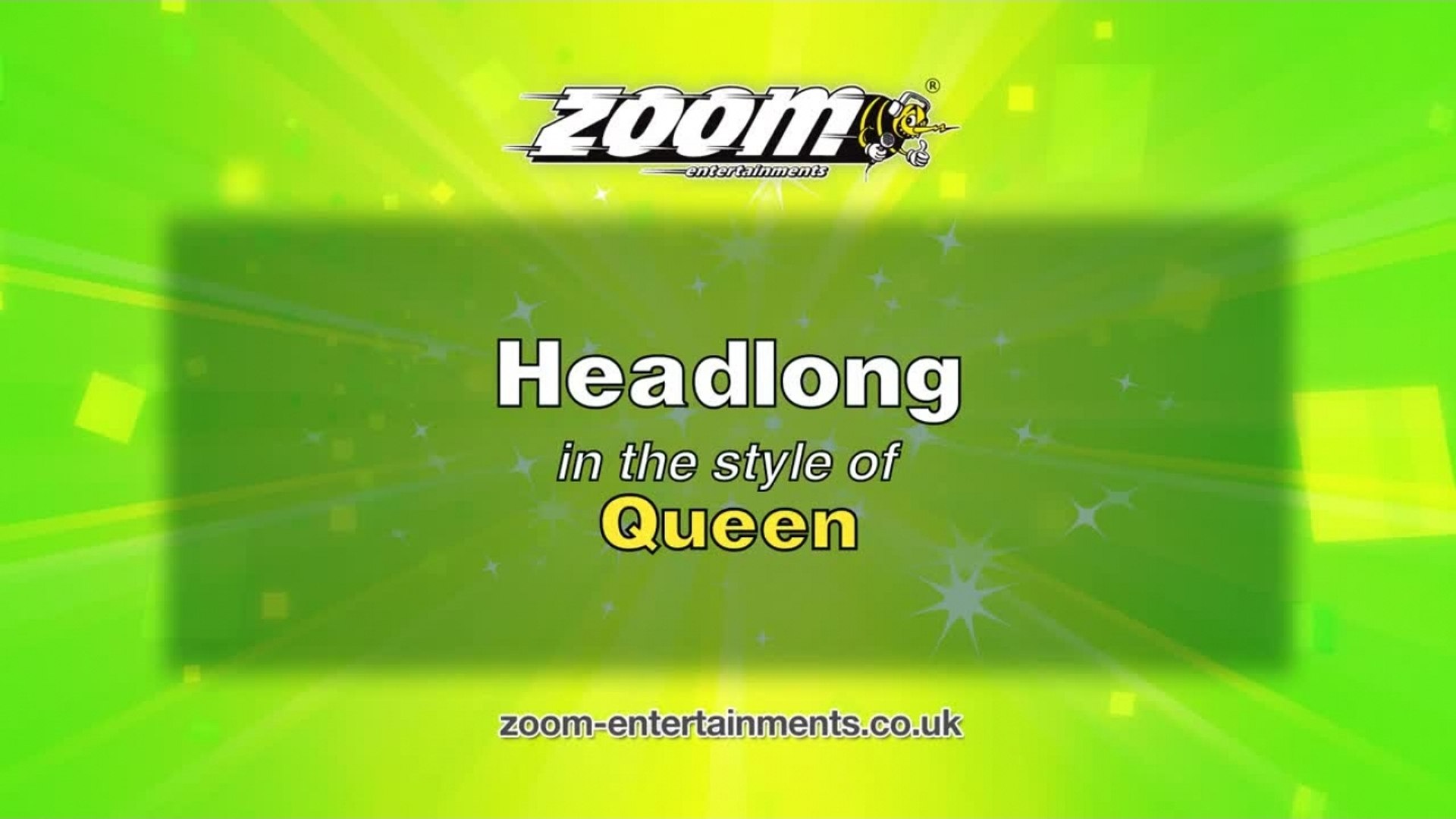 Zoom Karaoke - Headlong - Queen - video Dailymotion