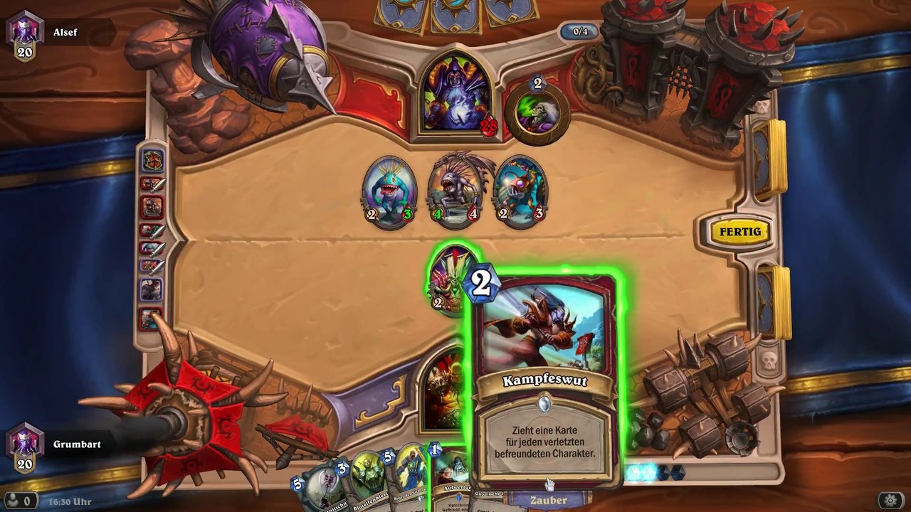 Krieger vs. Hexenmeister