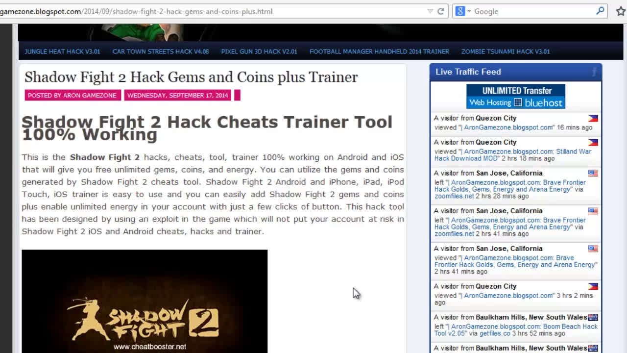 HACKED! Shadow Fight 2 GEMS COINS