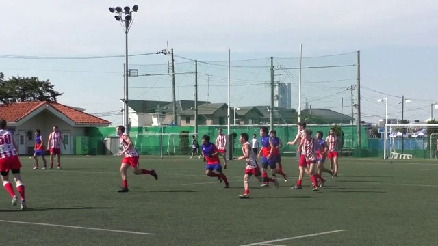 LIONS vs GOANNAS [Q2] ライオンズ　対　ゴアナーズ - AFL Japan Top League 2014