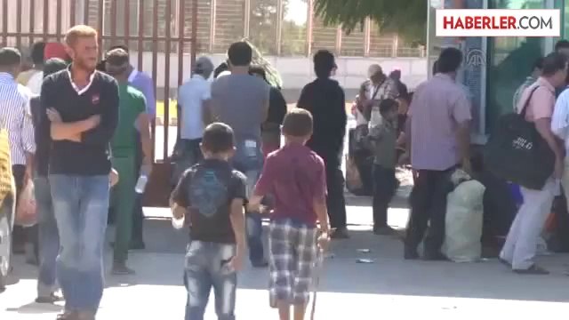 Öncüpınar Sınır Kapısı'nda Yoğunluk - Kilis