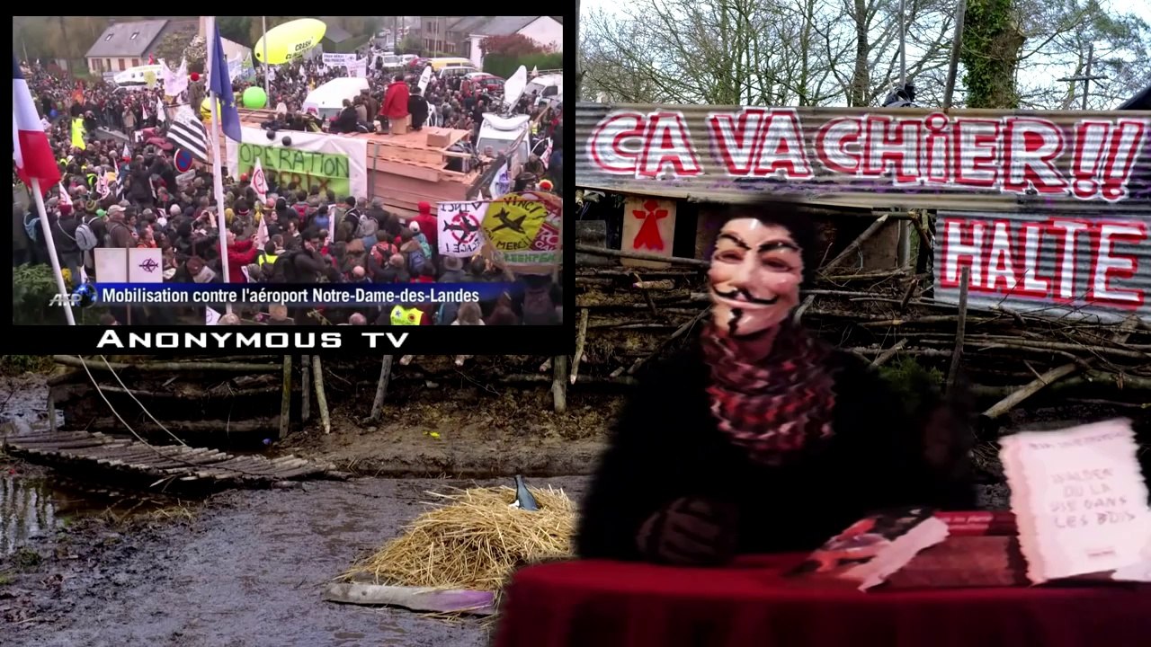 Anonymous ► #OpTestet ZAD Partout / Barrage de Sivens - TESTET