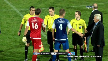 FC Bourg Péronnas 3-0 RC Strasbourg (19-09-14)