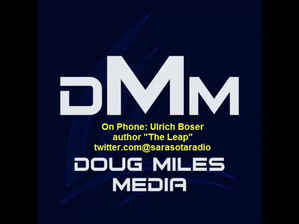 Ulrich Boser author "The Leap" on "Book Talk Radio"