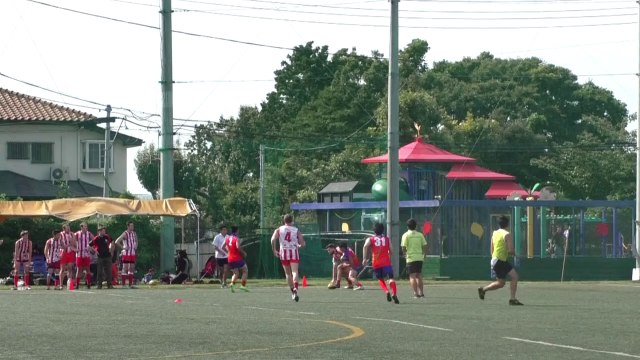 LIONS vs GOANNAS [Q1] ライオンズ　対　ゴアナーズ - AFL Japan Top League 2014