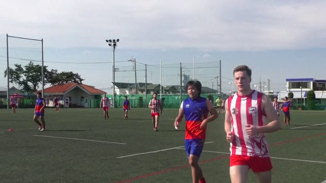 LIONS vs GOANNAS [Q3] ライオンズ　対　ゴアナーズ - AFL Japan Top League 2014