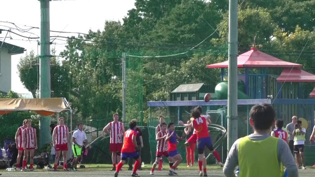 LIONS vs GOANNAS [Q4] ライオンズ　対　ゴアナーズ - AFL Japan Top League 2014