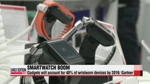 Smartwatches to make up 40% of wrist wearables by 2016