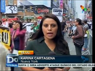 Asisten a marcha de EE.UU. contra cambio climático 310 mil personas