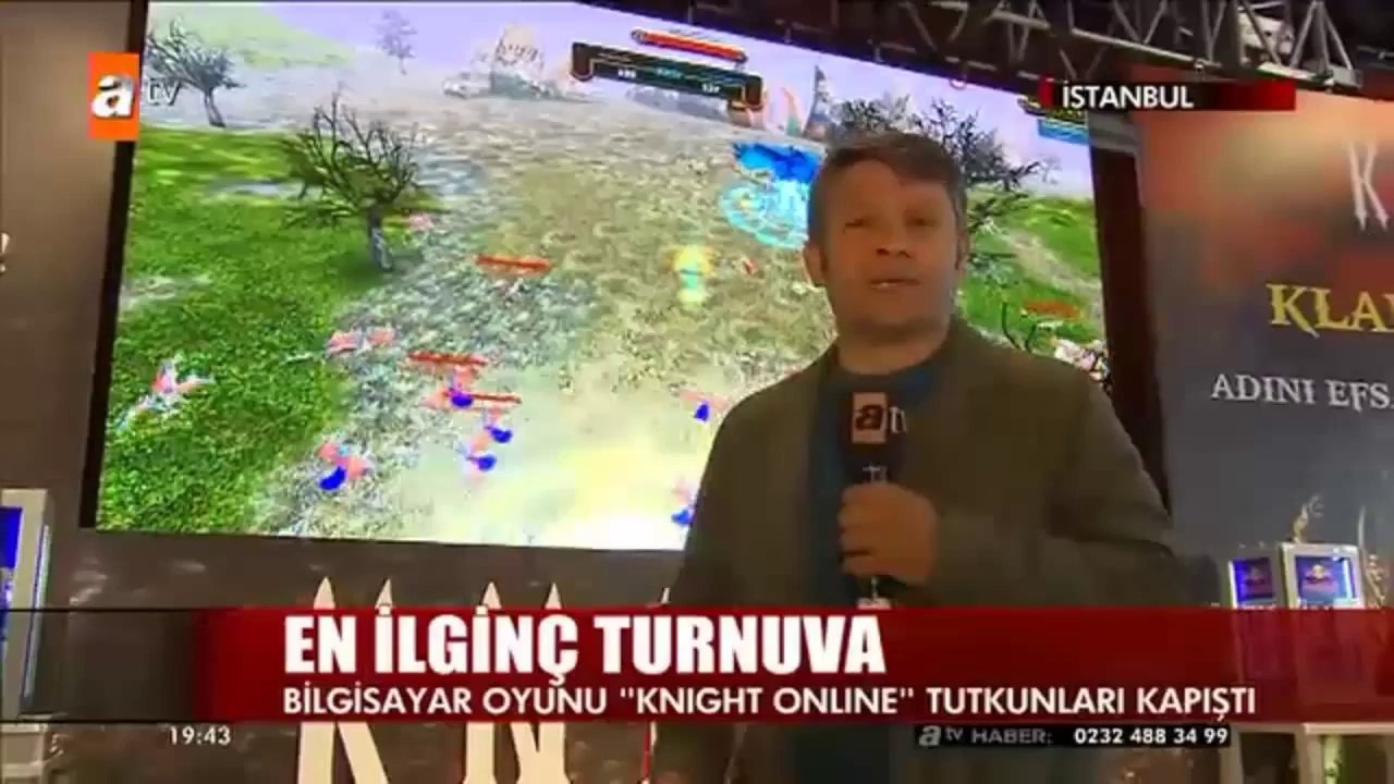 Knight Online 2. Klan Turnuvası Finali ATV Ana Haber'de