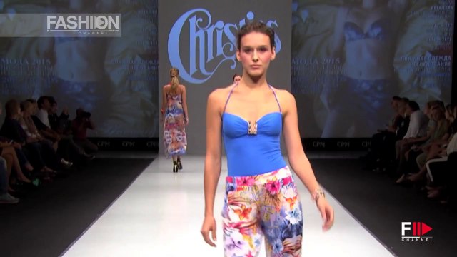 CHRISTIES Spring Summer 2015 Blue Fashion Beach Moscow by Fashion Channel