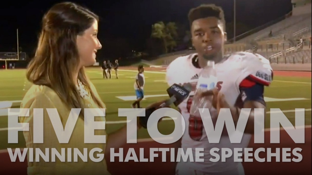 Five to Win: Halftime speeches that would be a win