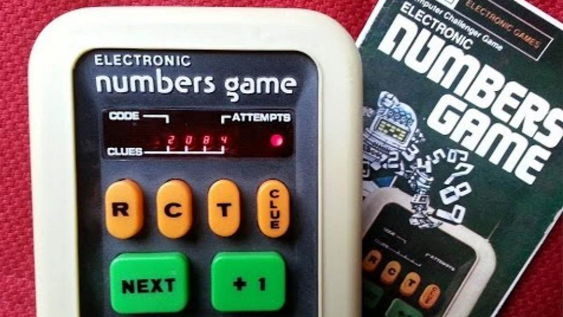⁣Classic Game Room - SEARS ELECTRONIC NUMBERS GAME handheld review