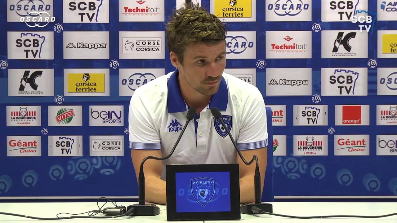 Bastia-Nantes : Conf. d'avant-match de Y. Cahuzac