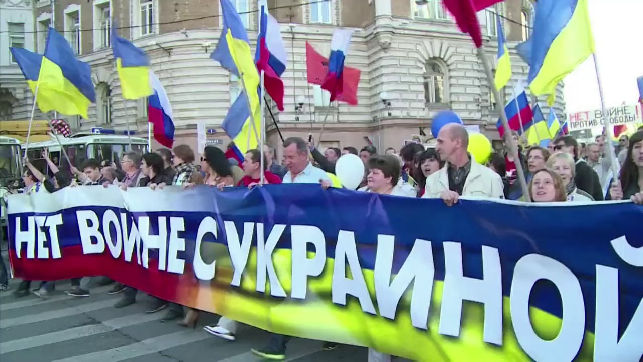 Manifestation à Moscou contre la politique du Kremlin