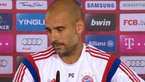Pep vor SCP: 