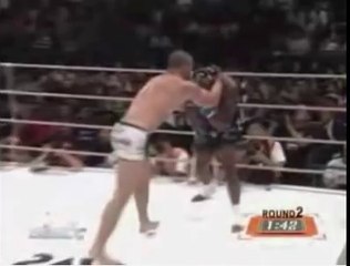 Nocaute de Wanderlei Silva em Rampage