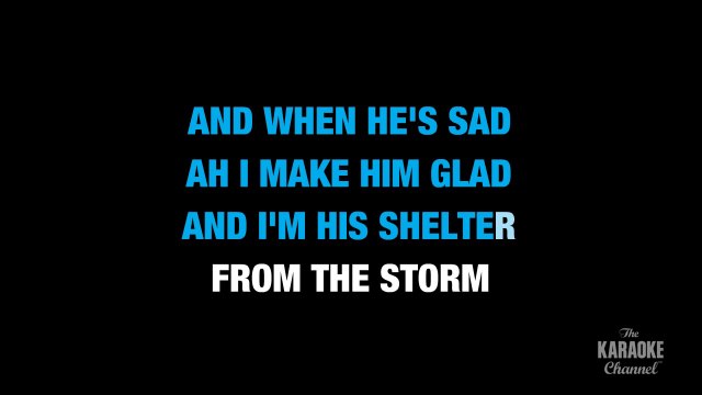 Singing My Song in the Style of _Tammy Wynette_ karaoke video with lyrics (no lead vocal)