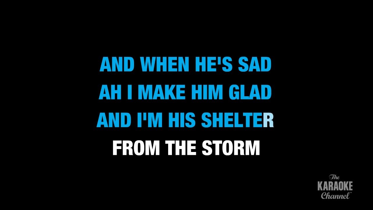 Singing My Song in the Style of _Tammy Wynette_ karaoke video with lyrics (no lead vocal)
