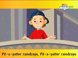2D Animation I Hear Thunder Nursery Rhyme for Children with Lyrics