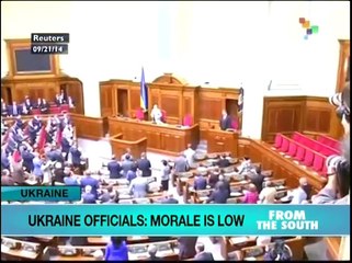 Ukraine army begins pullout from eastern separatist strongholds