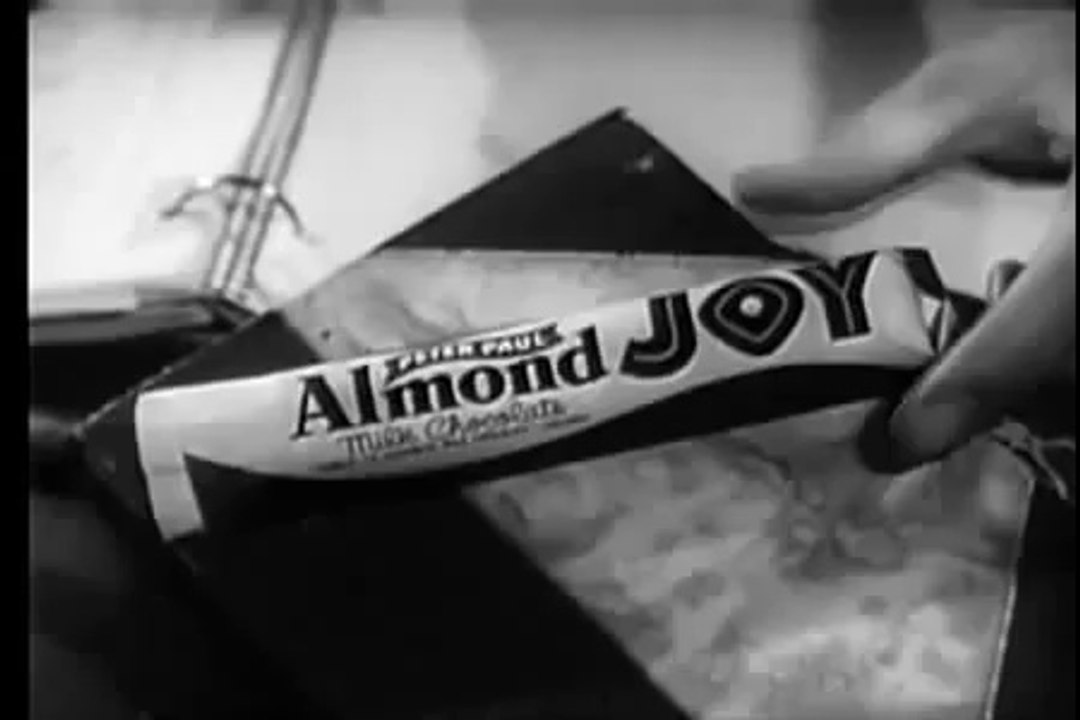 VINTAGE 1962 ALMOND JOY COMMERCIAL with OZZIE & RICKY NELSON