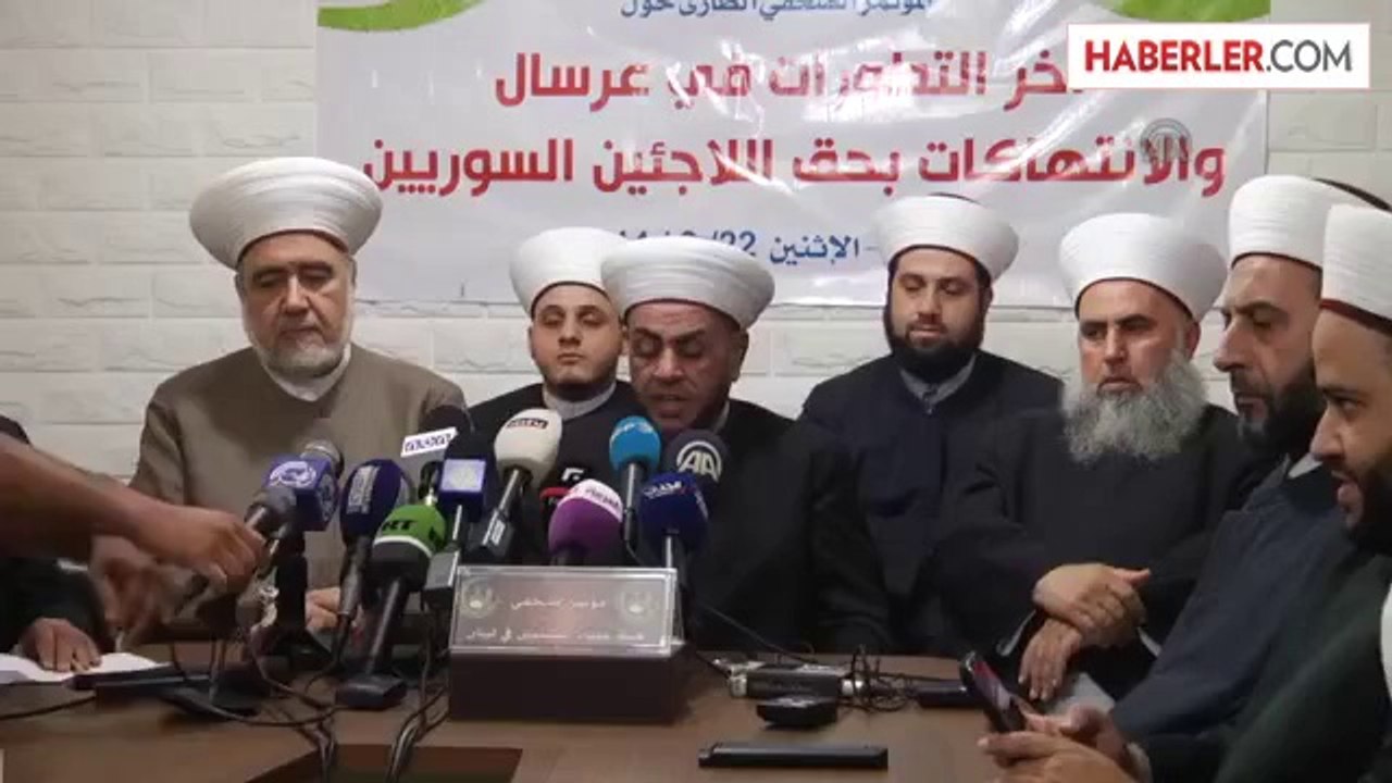 Lübnan Müslüman Alimler Heyeti Basın Açıklaması