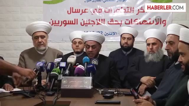 Lübnan Müslüman Alimler Heyeti Basın Açıklaması