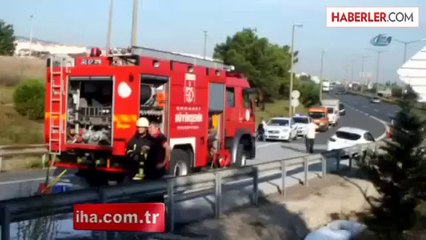 Körfez'de Mazot Yüklü Tanker Yan Yattı