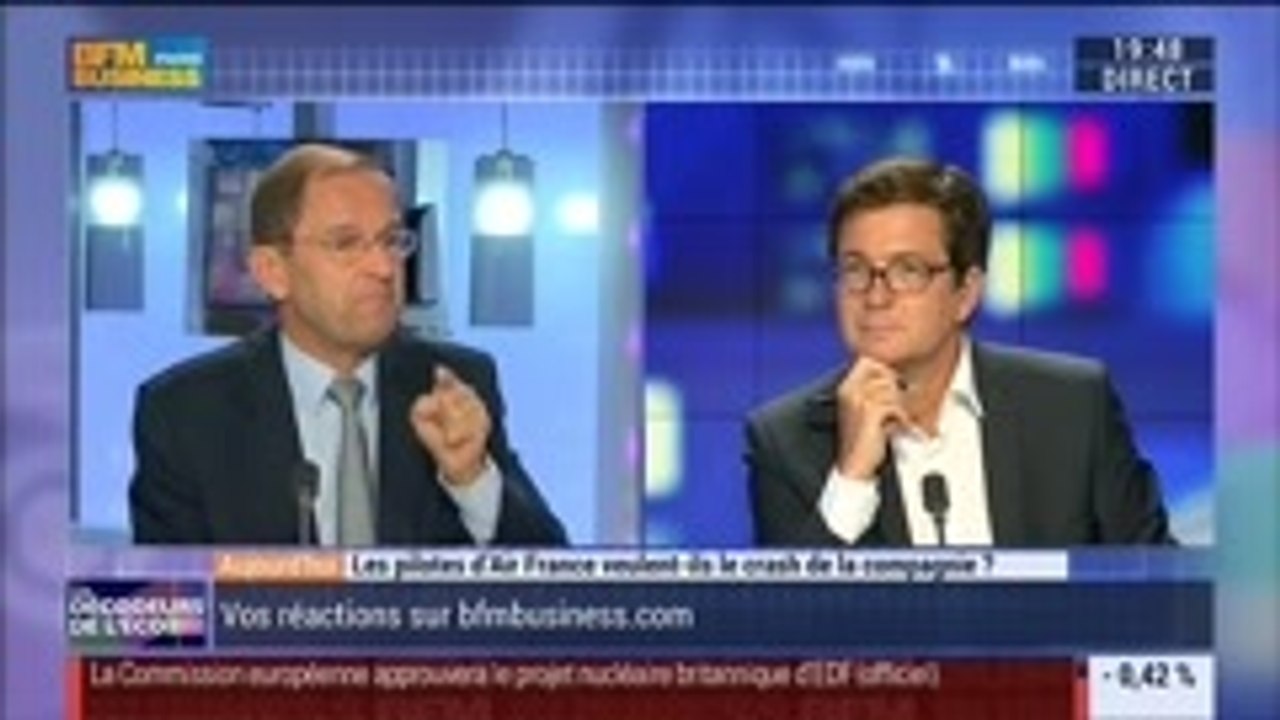 Les pilotes d’Air France veulent-ils le crash de la compagnie ?, dans Les Décodeurs de l'éco - 22/09 2/4