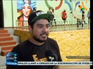 Con arte el gobierno salvadoreño rescata a jóvenes de las pandillas