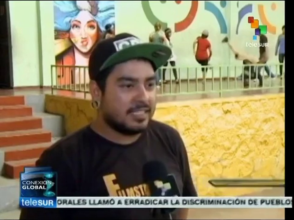 Con arte el gobierno salvadoreño rescata a jóvenes de las pandillas