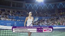 WTA Wuhan: Sharapova bt Kuznetsova (3-6 6-2 6-2)