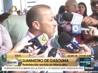 Restablecido suministro de gasolina en las 87 estaciones de Maracaibo