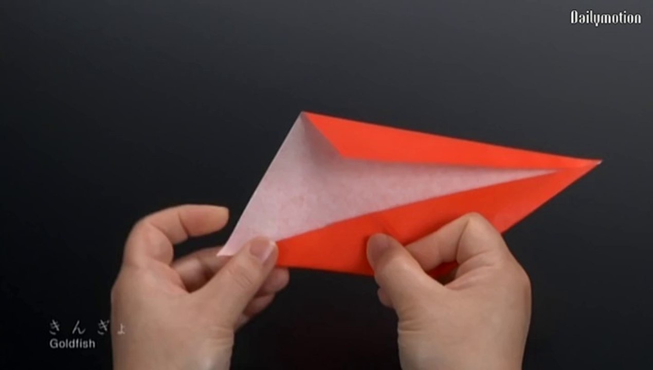 Origami for beginner #6 - Goldfish