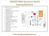 Singer 9960 Quantum Stylist Sewing Machine