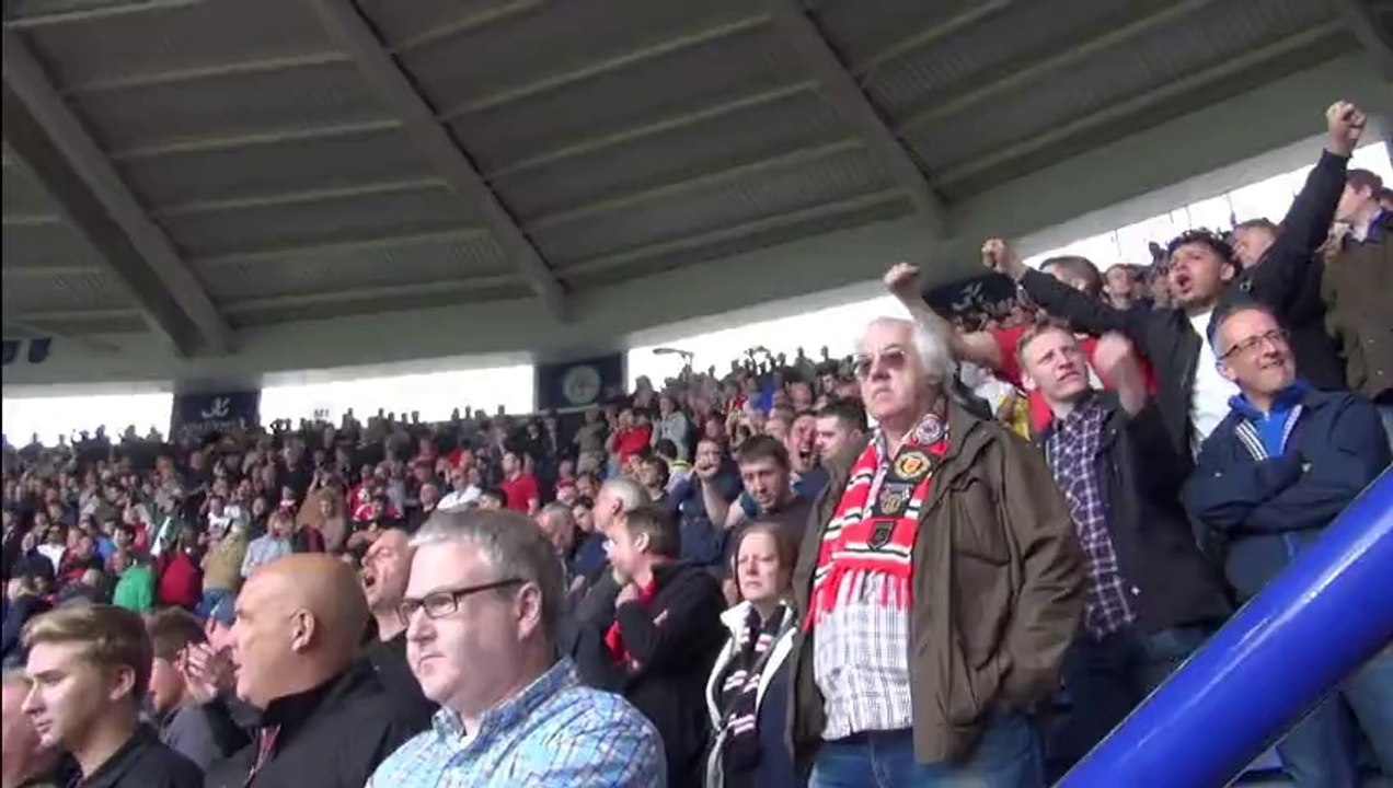 Radamel Falcao Song. Sung by the Red Army at the King Power Stadium Leicester v Manchester United 21.09.14
