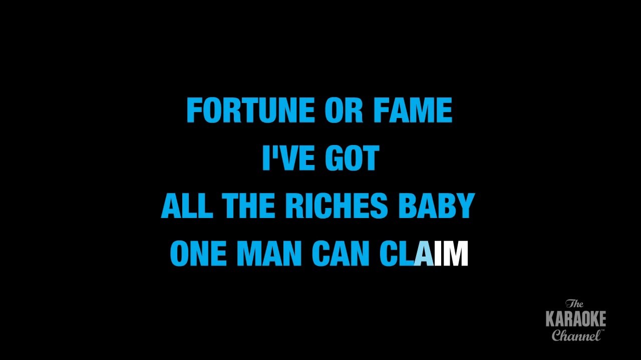 My Girl in the Style of _The Temptations_ karaoke video with lyrics (no lead vocal)