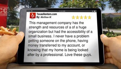TexasRenters.com Houston         Incredible         Five Star Review by Matthew M.