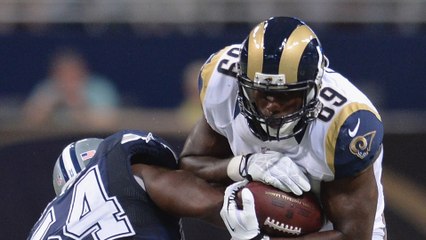 Jared Cook Shoves Quarterback Austin Davis on Sideline