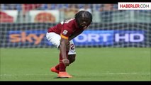 Gervinho'nun Saç Bandı Düştü Başındaki Kel Göründü