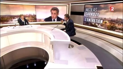 La parodie de l'interview de Nicolas Sarkozy
