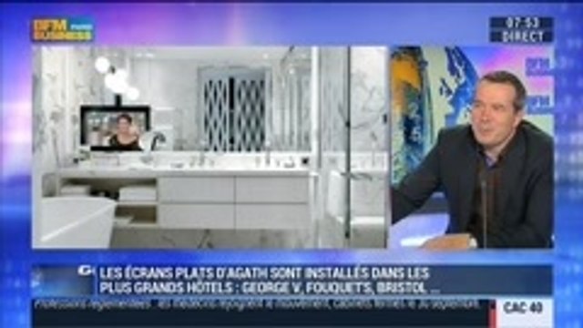 Agath conçoit et fabrique en France des téléviseurs à écrans plats encastrables: Christophe Poitevin, dans GMB - 23/09