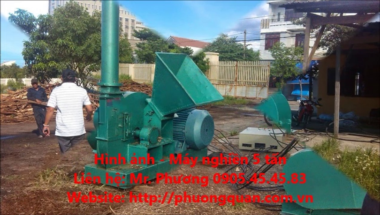 Máy nghiền gỗ mùn cưa 5 tấn năm 2014 chất lượng cao