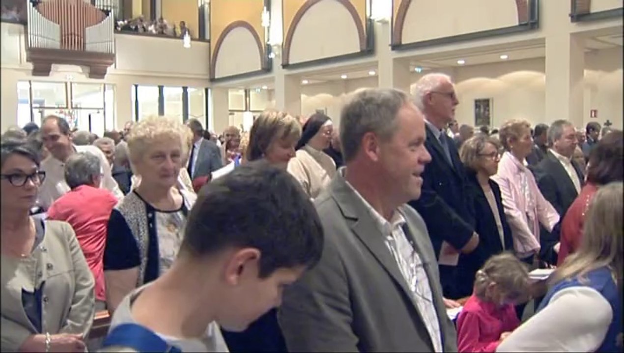 Ordinations diaconales, en vue de la prêtrise, à Huningue le 13 septembre 2014