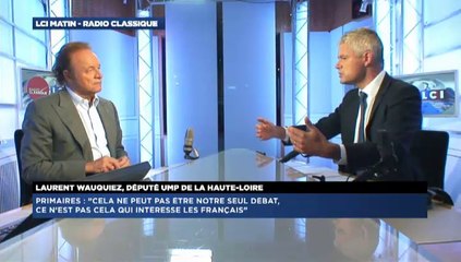 Laurent Wauquiez, invité de Guillaume Durand avec LCI