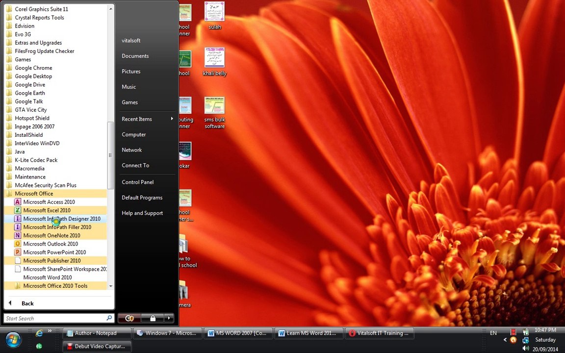 Introduction to MS Word 2007/2010 Video Tutorial in Urdu & Hindi Part 1
