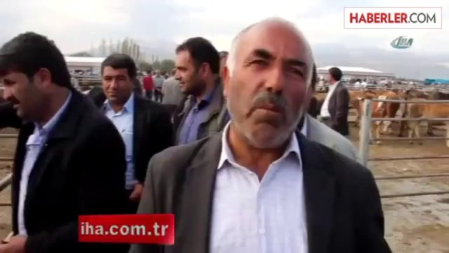 Iğdır Canlı Hayvan Pazarı'nda Kurban Hareketliliği