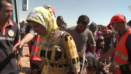 تواصل تدفق اللاجئين السوريين الى تركيا