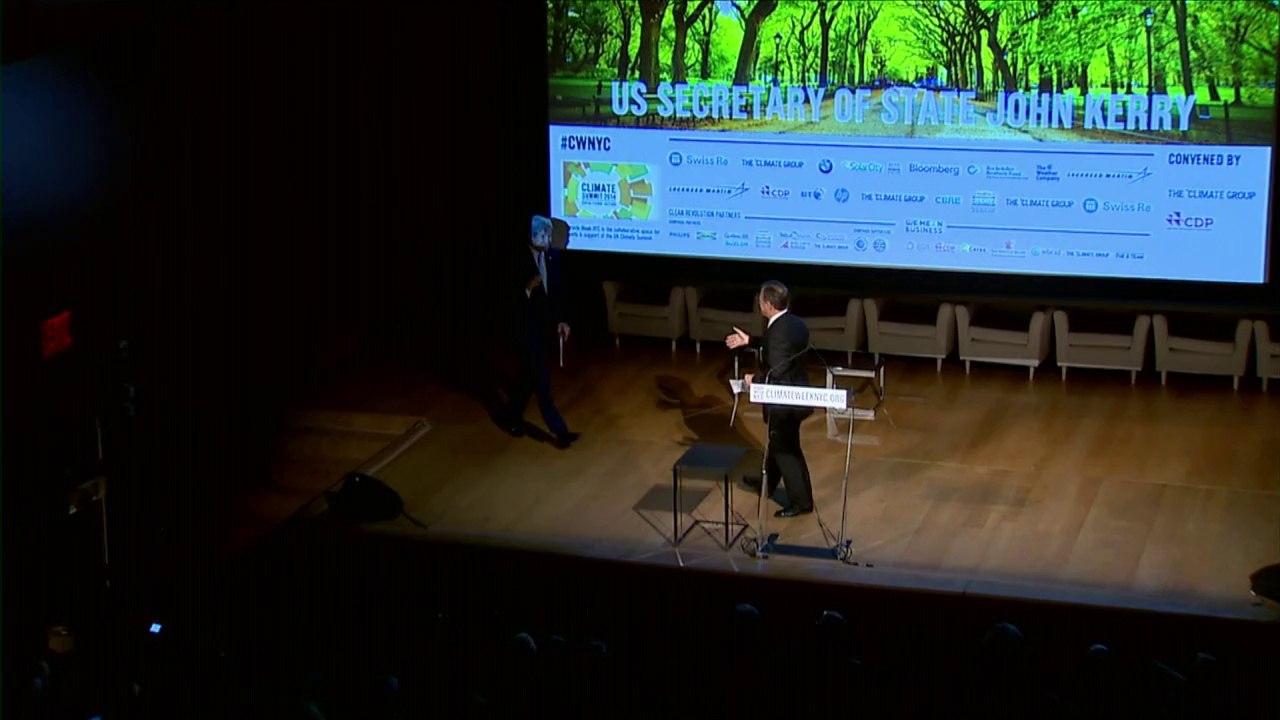 Climat: Kerry met en garde contre la montée des eaux